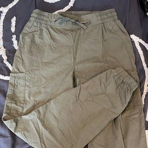 Old navy green jogger pants size small